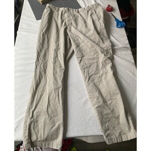 Polo Ralph Lauren Chino‎ Khaki Cotton Twill Pants 42x34 (42B) Classic Fit Read